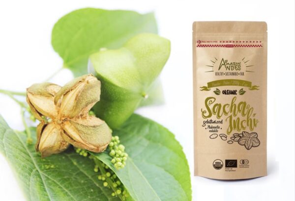 Sacha inchi contains high percentages of Omega 3,6 and 9.