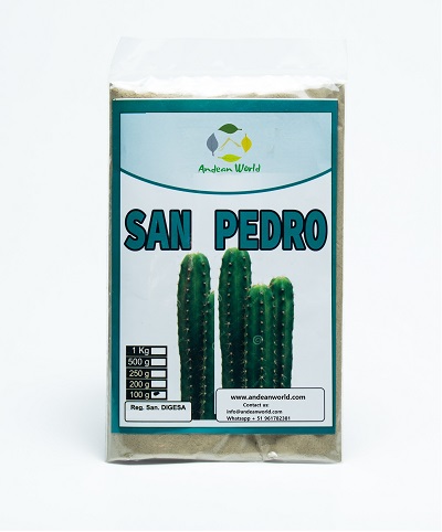 Dried San Pedro Cactus skin in Powder, no core, no spines.