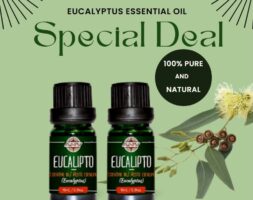 Eucalyptus Essential Oil 10 ml – 0.34 oz – (Offer 2 Unit Pack)