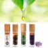 Gemmotherapy kit of essential oils and Energy Stones (4 mini-bottle)