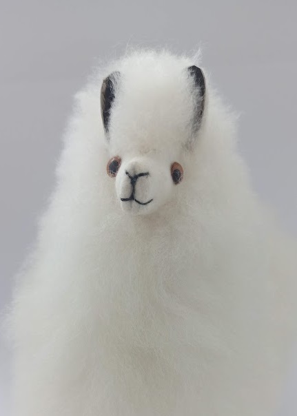 Alpaca fur stuffed animal
