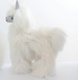 Llama Toy – Handmade with Baby Alpaca fur – 9 inches – Extremely soft