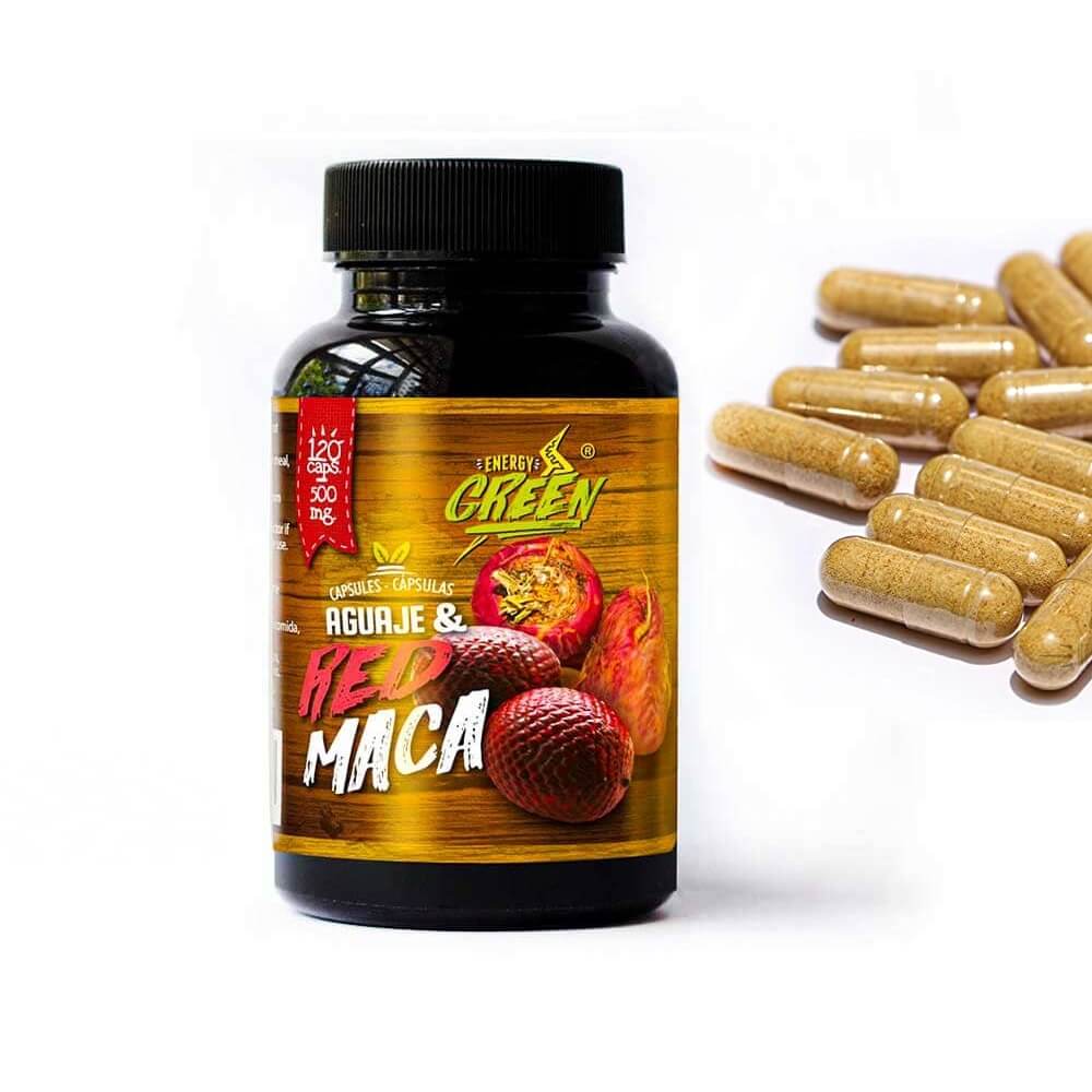 Aguaje and Red Maca capsules: Natural Balance hormones